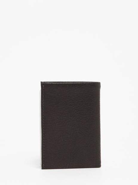 Card Holder Leather Francinel Black bixby 69924 other view 2