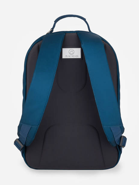3-compartment James Backpack Jeune premier Blue daydream boys B other view 4