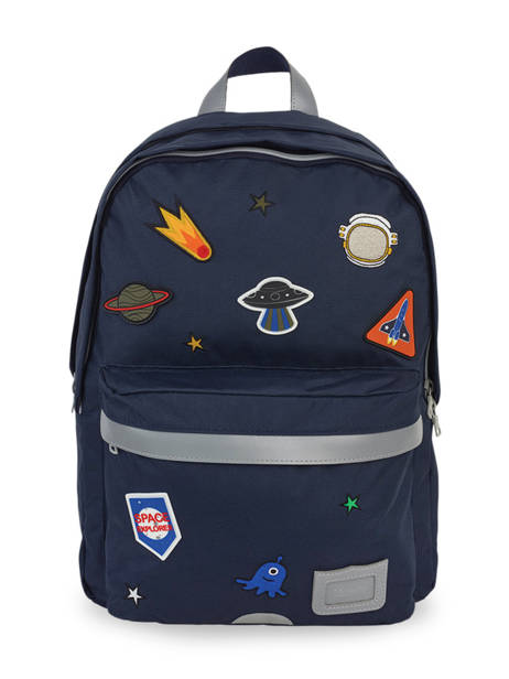 2-compartment  Backpack Tann's Blue les fantaisies g 63187