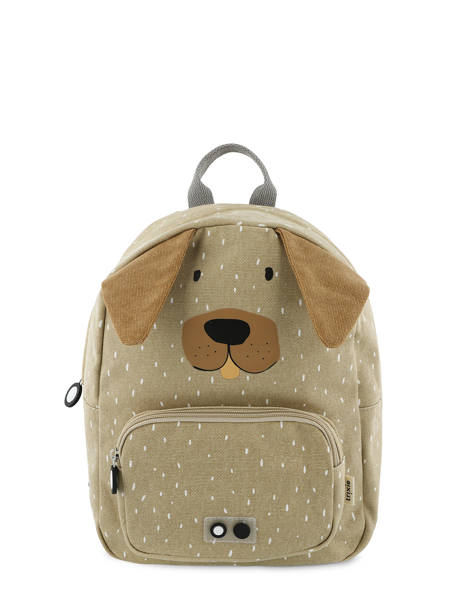 Mini Backpack 1 Compartment Trixie Brown animals 90