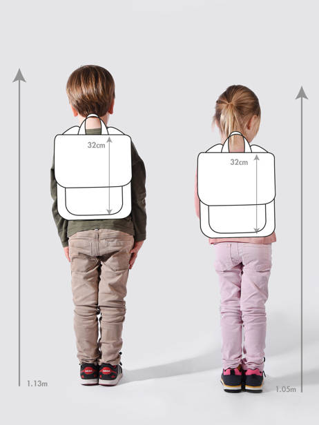Mini Backpack Laurel Girls Stones and bones Pink girls G other view 2