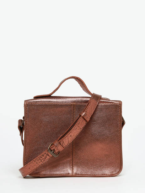 Sac  Mademoiselle George Cuir Paul marius Rose vintage GEORGE vue secondaire 4