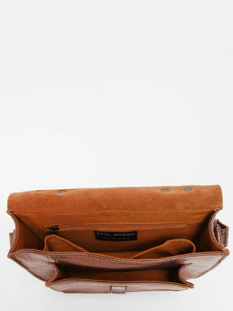 Sac  Mademoiselle George Cuir Paul marius Rose vintage GEORGE vue secondaire 3