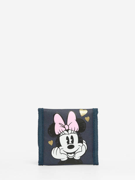 Wallet Mickey and minnie mouse Blue glitter love 2354 other view 2