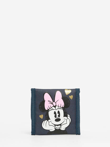 Wallet Mickey and minnie mouse Blue glitter love 2354 other view 2