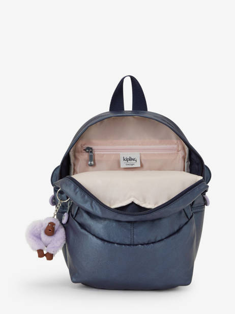Mini Backpack Kipling Blue back to school KI7097 other view 3