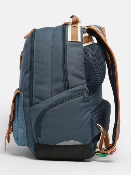 2-compartment  Backpack Kickers Blue boy 23738470 other view 2