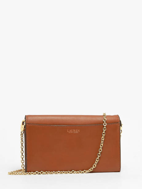 Sac Bandoulière Adair Cuir Lauren ralph lauren Marron adair 31902100 vue secondaire 4