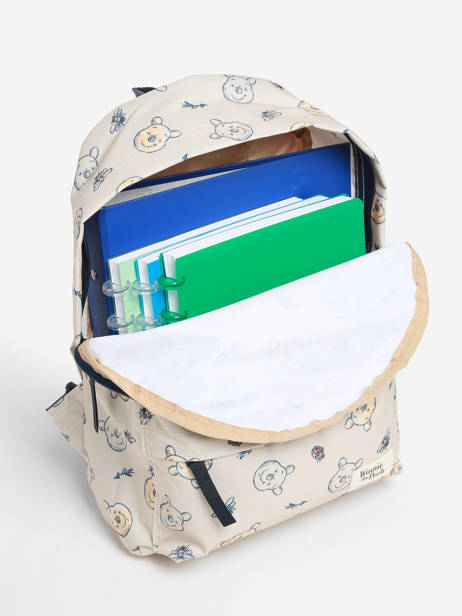1 Compartment Backpack Disney Beige made for fun 3870 other view 3