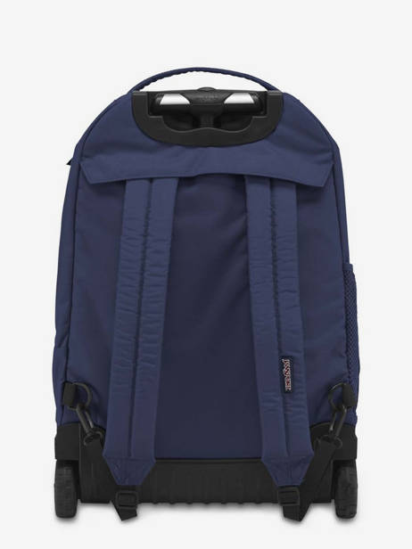 2-compartment Wheeled Schoolbag Jansport Blue back to school EA5BAL other view 3