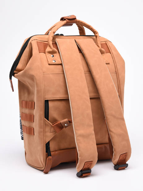 Adventurer Medium - Customisable Backpack  Cabaia Brown adventurer BAGS other view 5