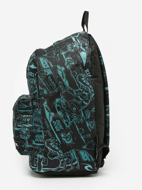 2-compartment Backpack Rip curl Blue twisted weekend TW134MBA other view 2