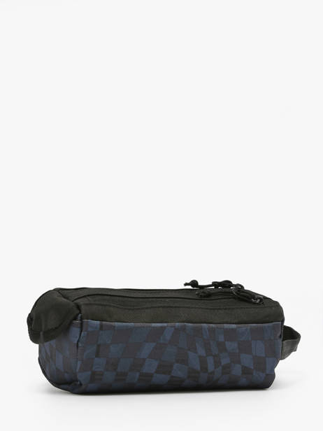 2-compartment  Pouch Rip curl Blue checkers CH12TMUT other view 2