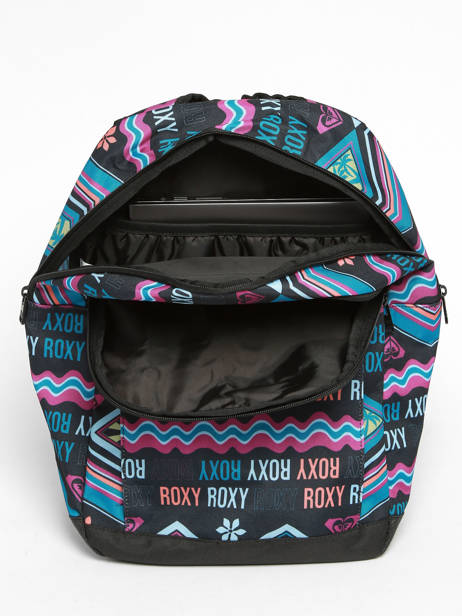 3-compartment  Pouch Roxy Multicolor back to school RJBP4665 other view 2