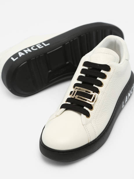 Sneakers Signature En Cuir Lancel Noir women A12256 vue secondaire 1