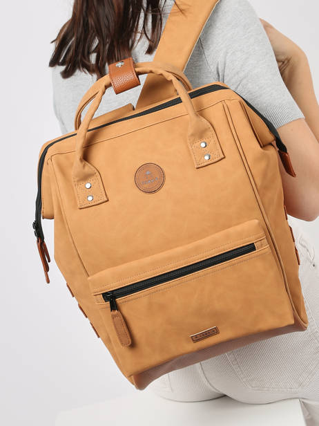 Adventurer Medium - Customisable Backpack  Cabaia Brown adventurer BAGS other view 1