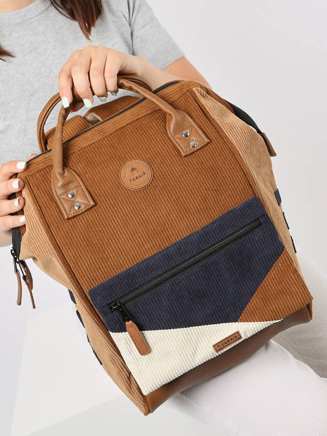 Sac à Dos Adventurer Medium Cabaia Marron adventurer BAGS vue secondaire 1