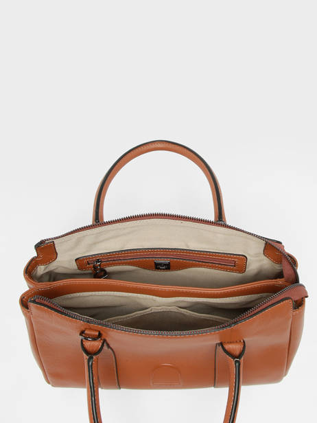 Small Leather Balade Satchel Etrier Brown balade EBAL044S other view 3