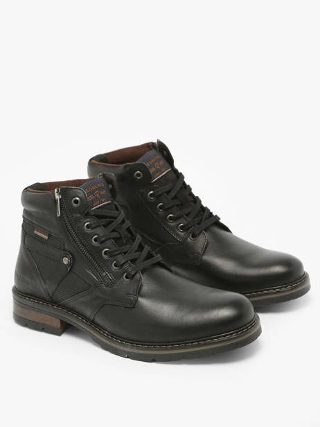 Boots Eternel In Leather Redskins Black men ETERNEL other view 7