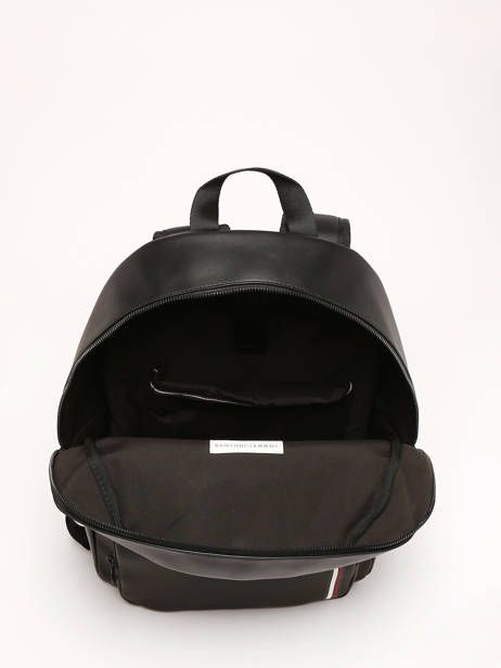 Backpack Tommy hilfiger Black th pique AM11317 other view 3