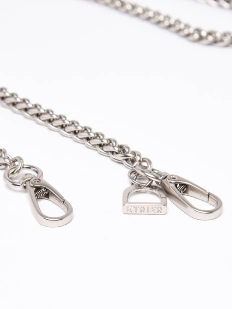 Chain Shoulder Strap Etrier Silver accessoires EACC070L other view 2