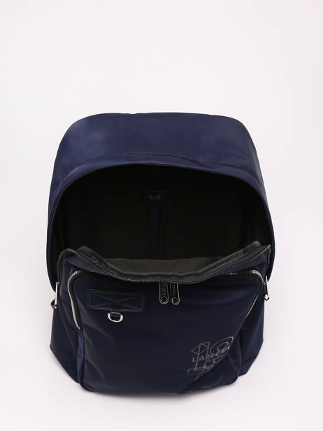 Backpack Leo 1 Compartment Lancel Blue leo A12679 other view 3