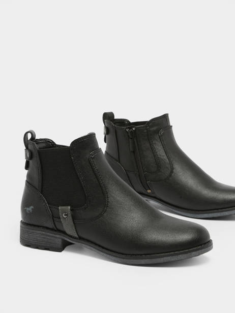 Chelsea Boots Mustang Black women 1265522 other view 4