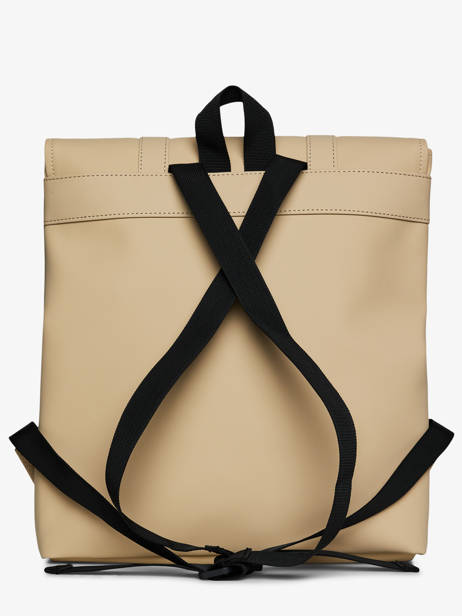 Msn Bag Mini - 1 Compartment Backpack Rains Beige city 13310 other view 3