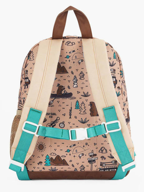 Backpack Hello hossy Multicolor cool kids P6 other view 4
