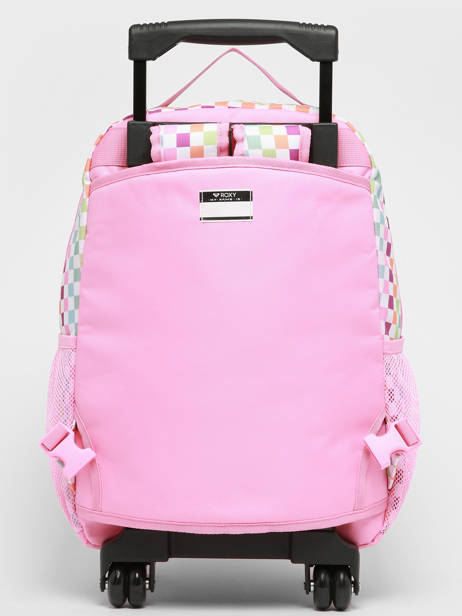 2-compartment  Wheeled Schoolbag Roxy Pink kids RLBP3060 other view 5